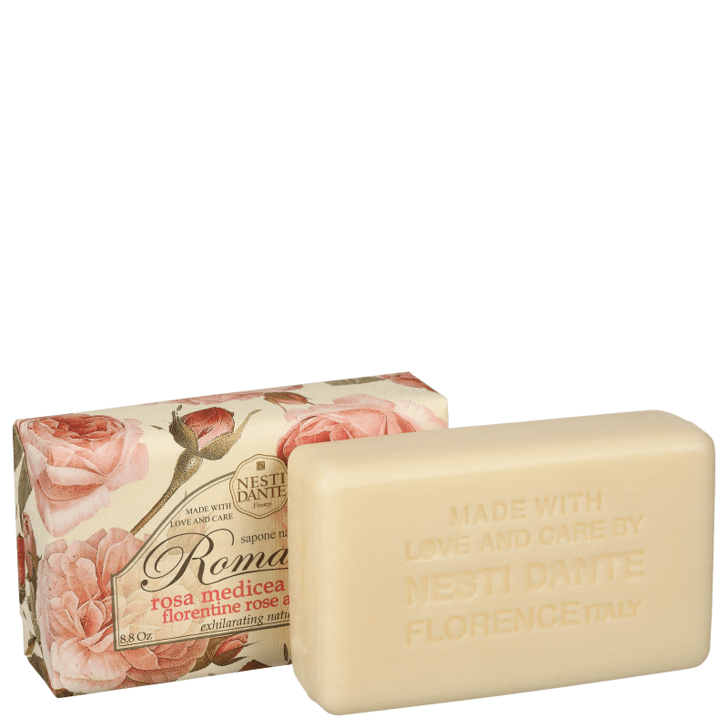 Nesti Dante Romantica Rosas Fiorentinas e Peônia - Sabonete em Barra 250g