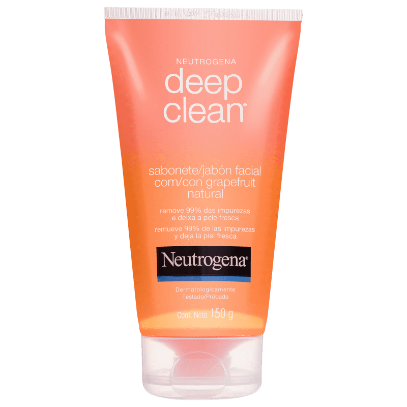 Neutrogena Deep Clean Grapefruit - Gel de Limpeza Facial 150g