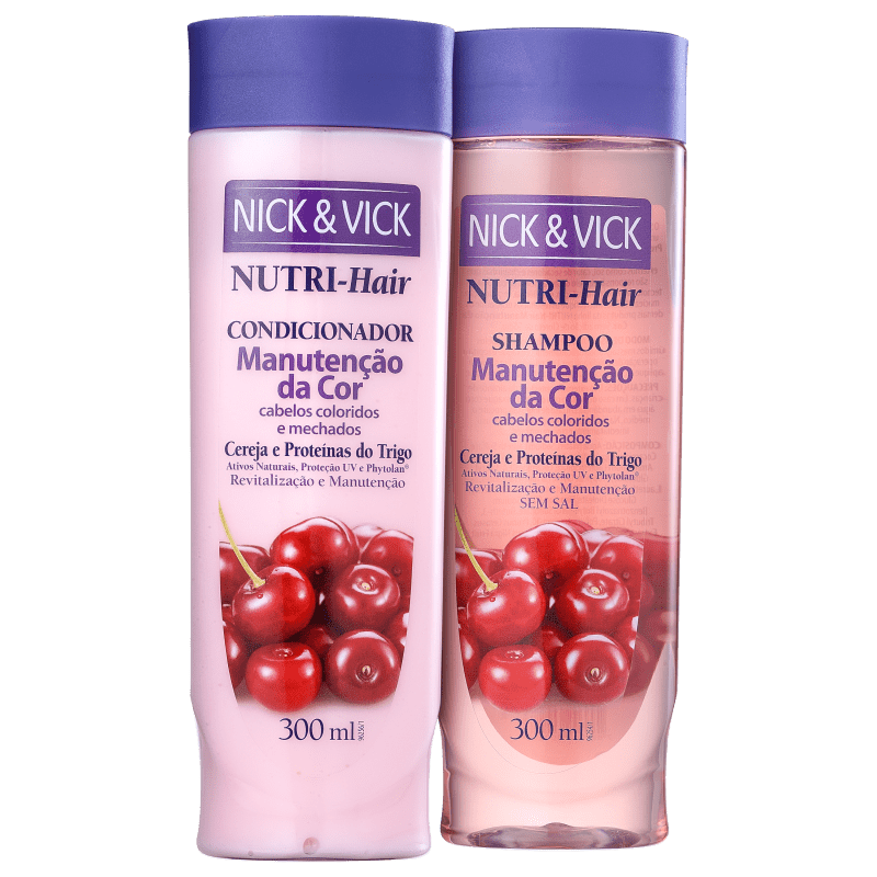 Kit Nick & Vick NUTRI-Hair Manutenção da Cor (2 Produtos)