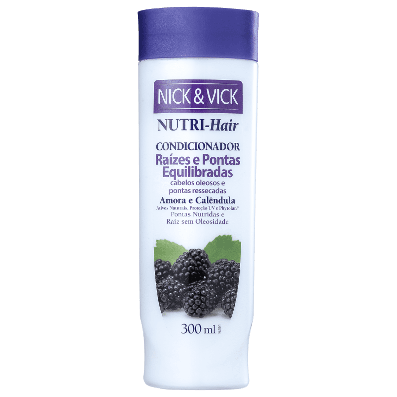 Nick & Vick NUTRI-Hair Raiz e Pontas Equilibradas - Condicionador 300ml