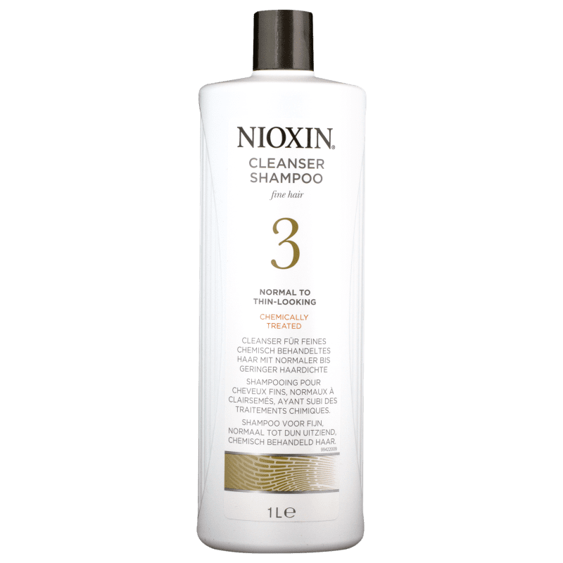 Nioxin System 3 Cleanser - Shampoo Antiqueda 1000ml