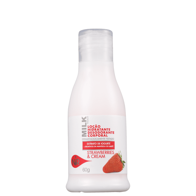 Nir Cosmetics Strawberries and Cream - Loção Hidratante Corporal 60g