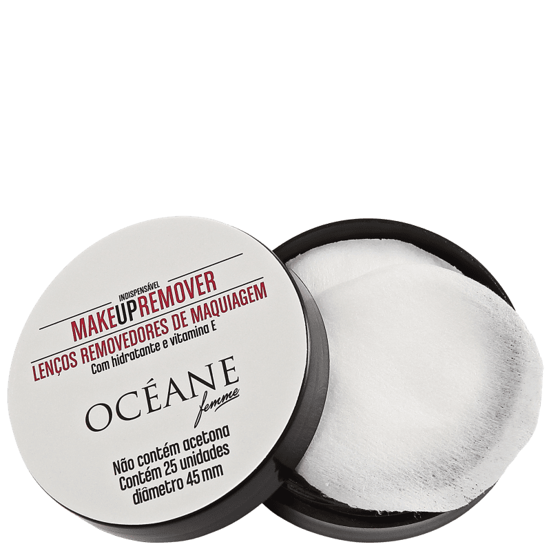 Océane Make Up Remover - Lenço Demaquilante (25 unidades)