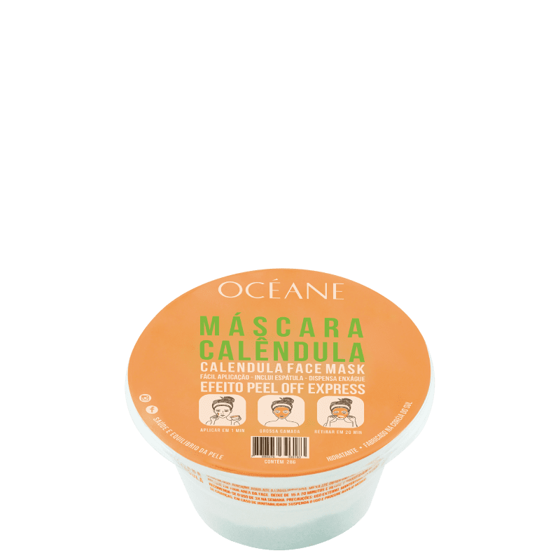 Calêndula - Máscara Facial