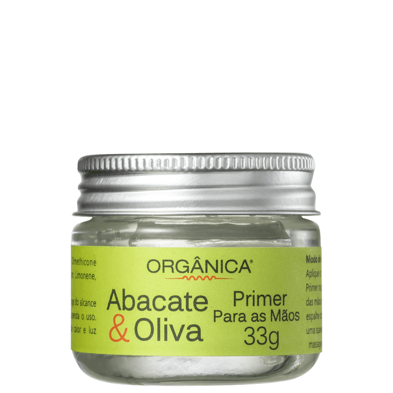 Orgânica Abacate & Oliva - Primer Para as Mãos 33g