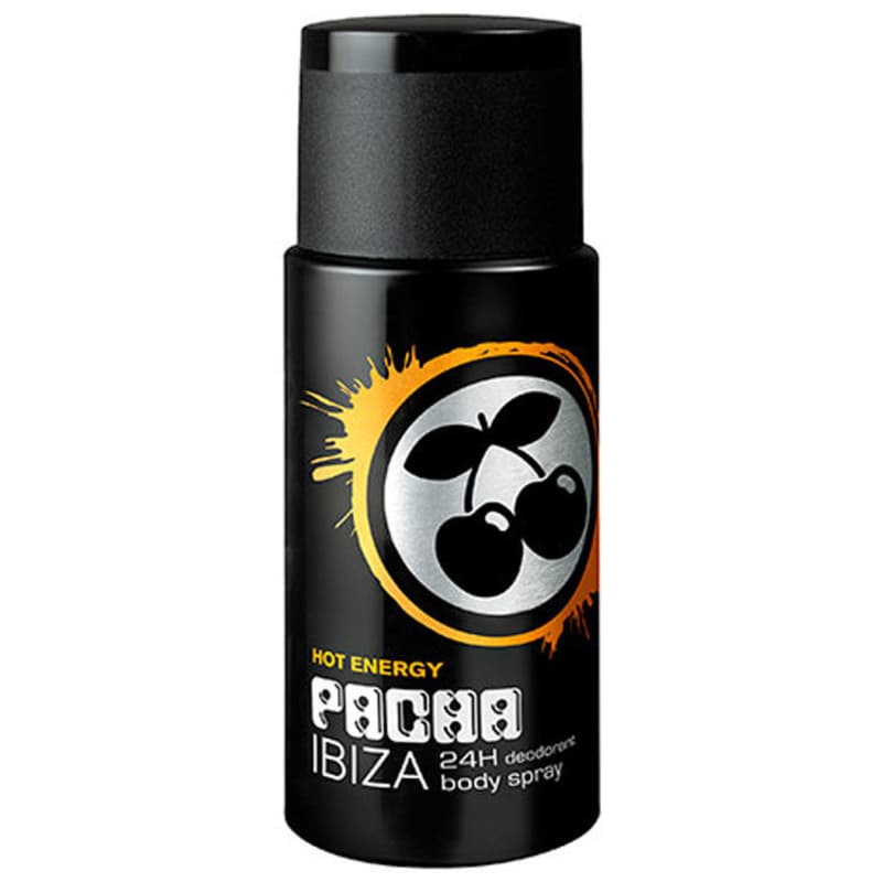 Pacha Ibiza Hot Energy Body Spray Masculino - Desodorante 150ml