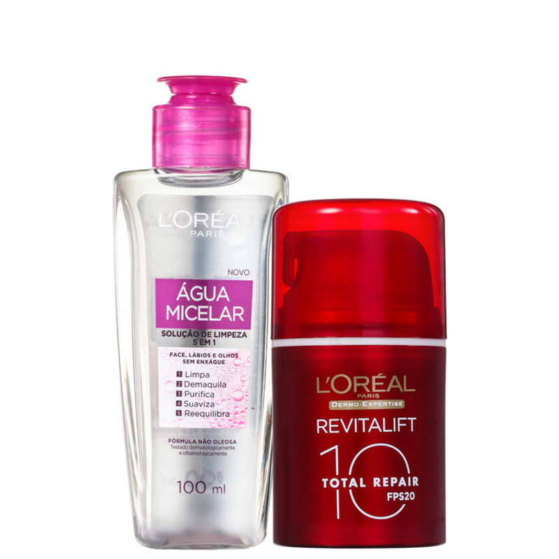 Kit L'Oréal Paris Rotina Diurna 1 (2 Produtos)