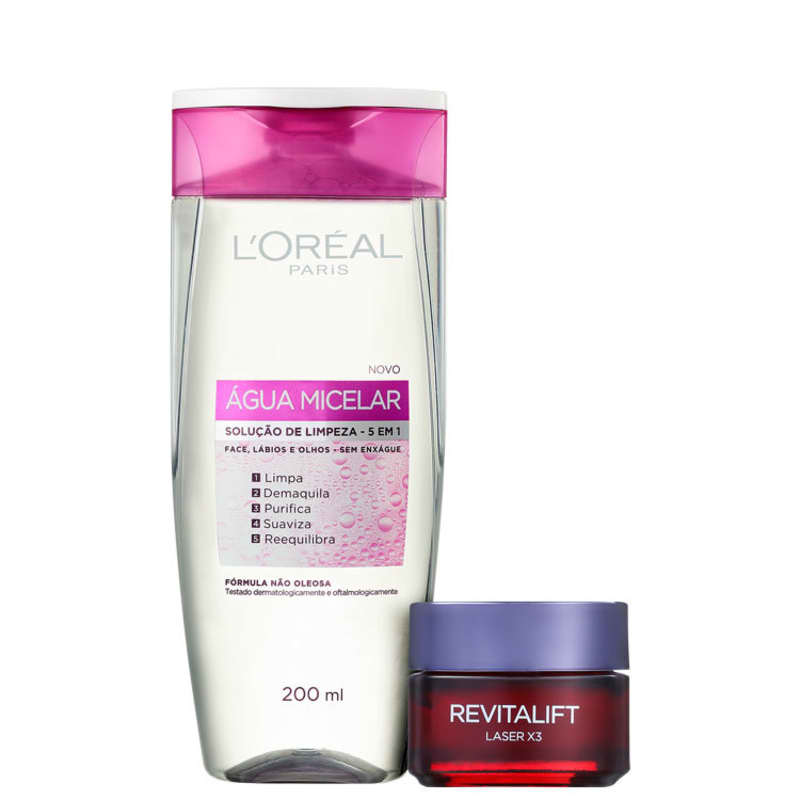 Kit L'Oréal Paris Laser X3 Anti-idade 2 (2 Produtos)