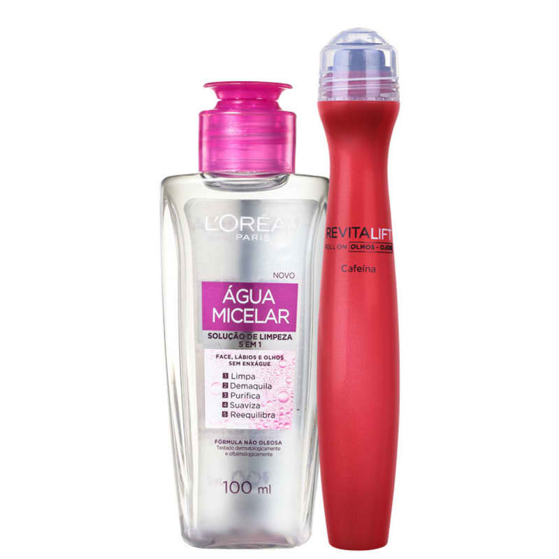 Kit L'Óreal Paris Revitaliza Olhos 1 (2 Produtos)