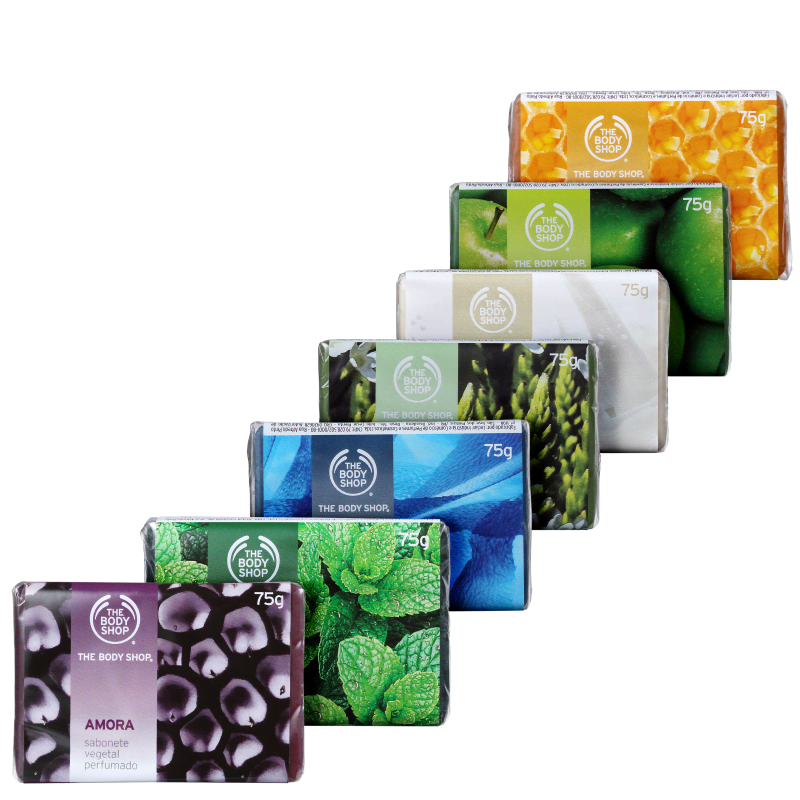 Kit Completo Sabonetes The Body Shop (7 Produtos)