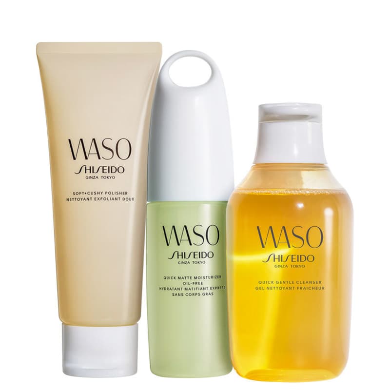 Kit Shiseido Waso Matte (3 Produtos)