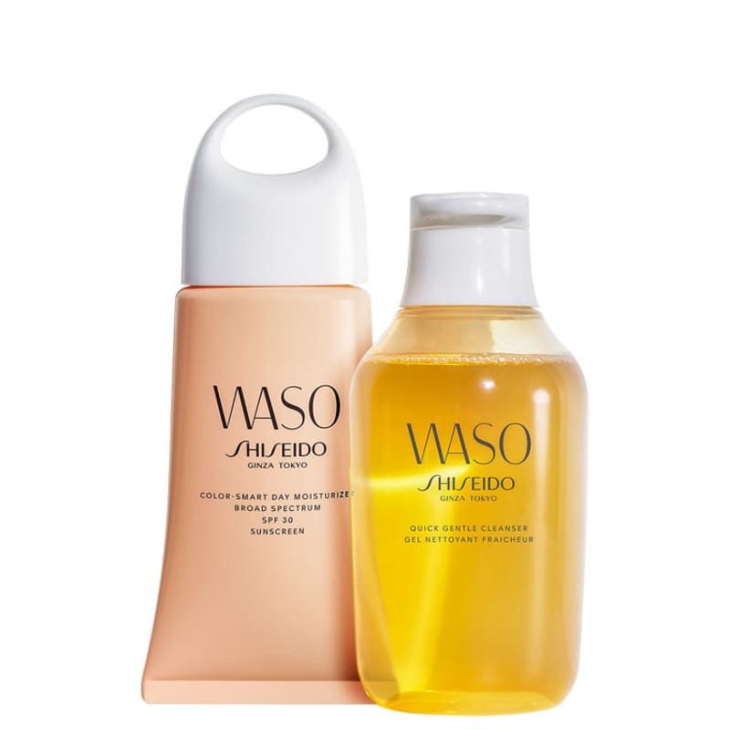 Kit Shiseido Waso Cleanser Color-Smart (2 Produtos)