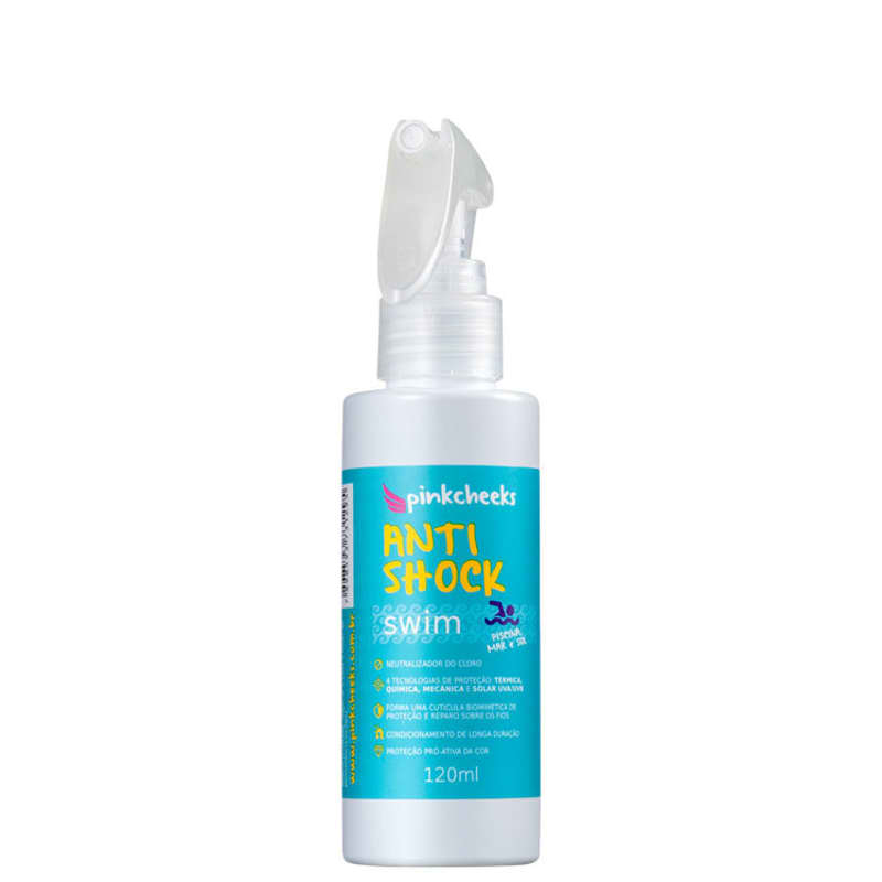 Pink Cheeks Anti Shock Swim - Spray Leave-in 120ml