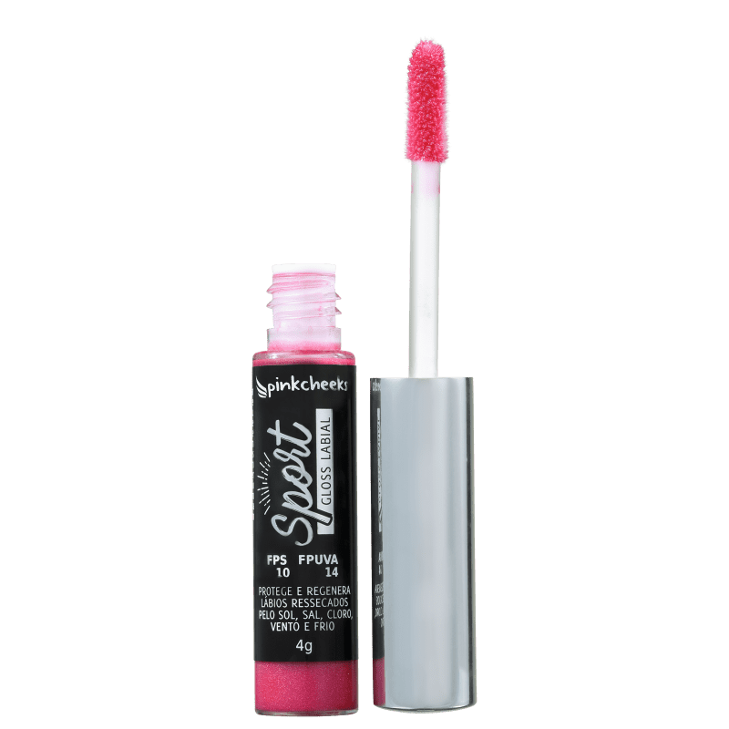 Pink Cheeks Sport Make Up FPS10 Deep Pink - Gloss Labial 4g