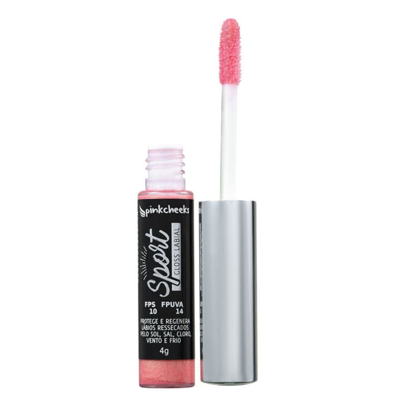 Pink Cheeks Sport Make Up FPS10 Gold Rose - Gloss Labial 4g