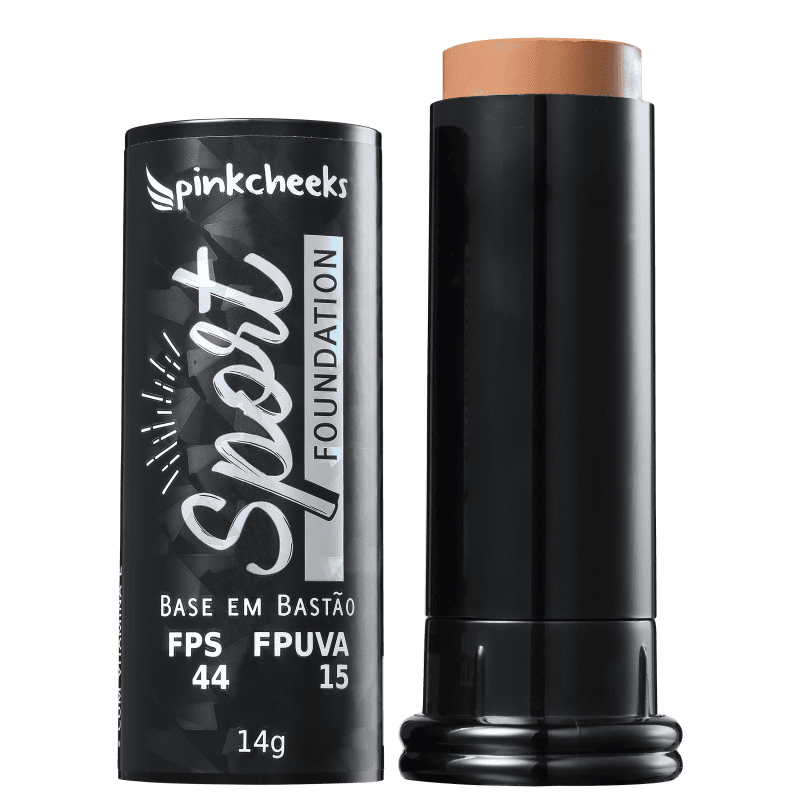 Pink Cheeks Sport FPS44 Café - Base em Bastão 14g