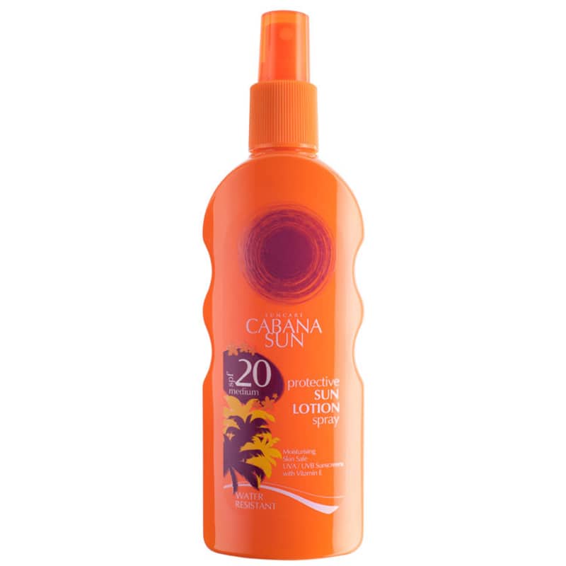 Cabana Sun Protective Sun Lotion Spray Spf 20 - Protetor Solar 200ml