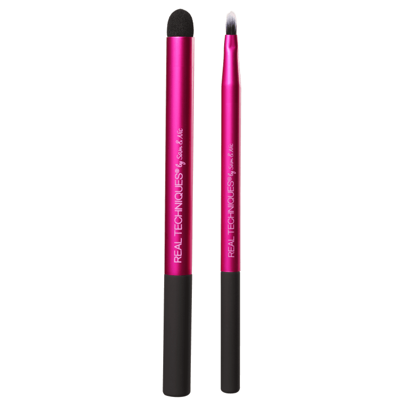 Real Techniques Kit de Pincéis Lip Color + Blur (2 produtos)