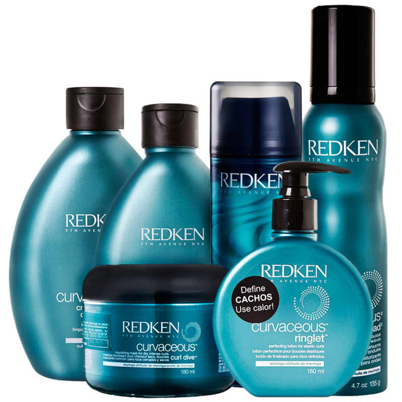 Redken Curvaceous Full Curl Kit (6 Produtos)