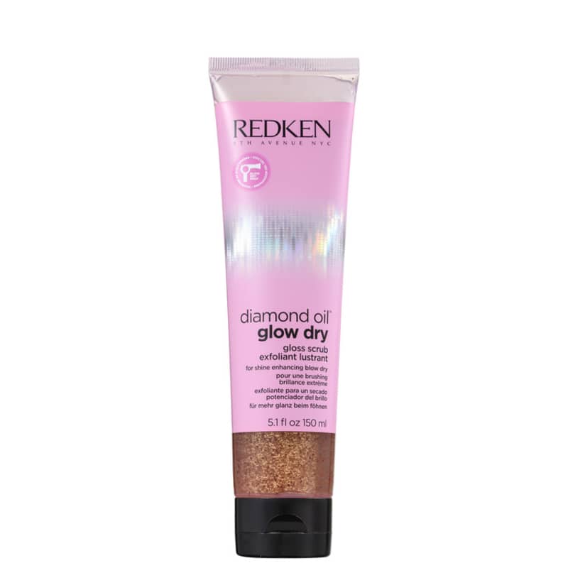Redken Diamond Oil Glow Dry Gloss Scrub - Tratamento Pré-Shampoo 150ml