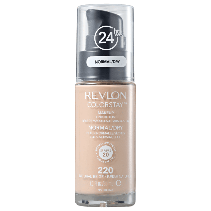 Revlon ColorStay Pele Normal e Seca Natural Beige - Base Líquida 30ml
