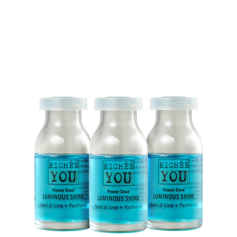 Richée Professional Richée You Power Dose Luminous Shine Trio - Ampolas Capilares 3x12ml