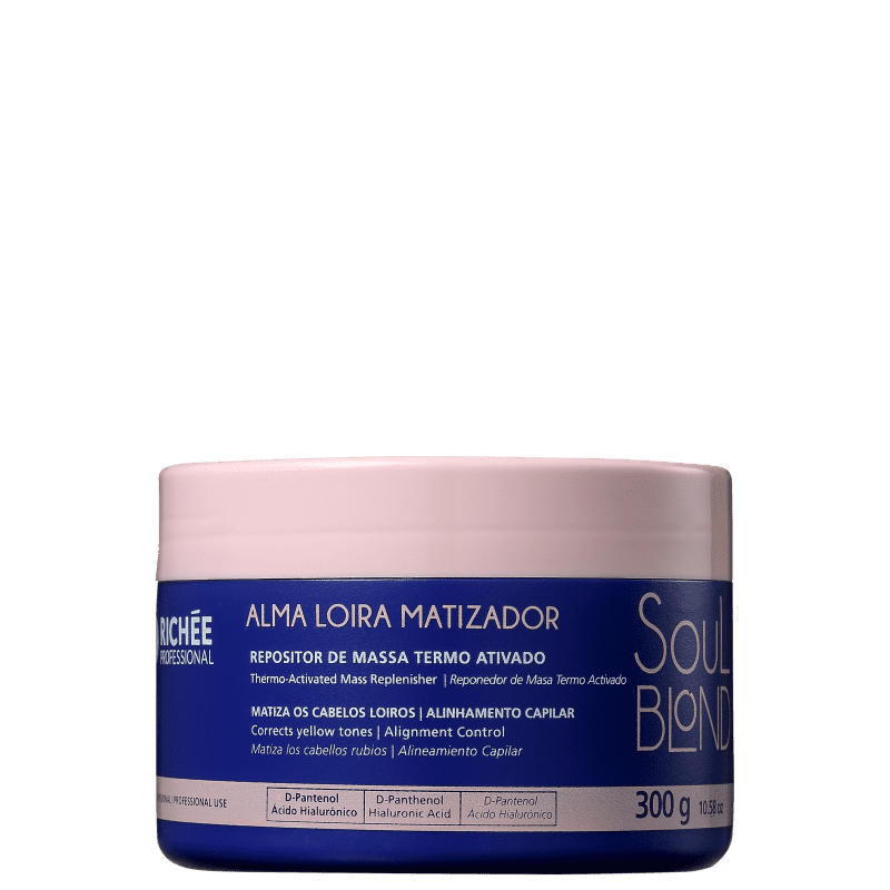 Richée Professional Soul Blond - Repositor de Massa Termo Ativado 300g