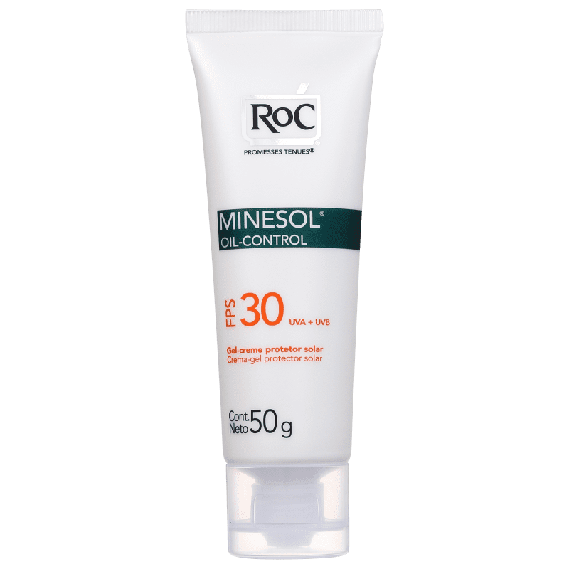 RoC Minesol Oil Control FPS 30 - Protetor Solar Facial 50g