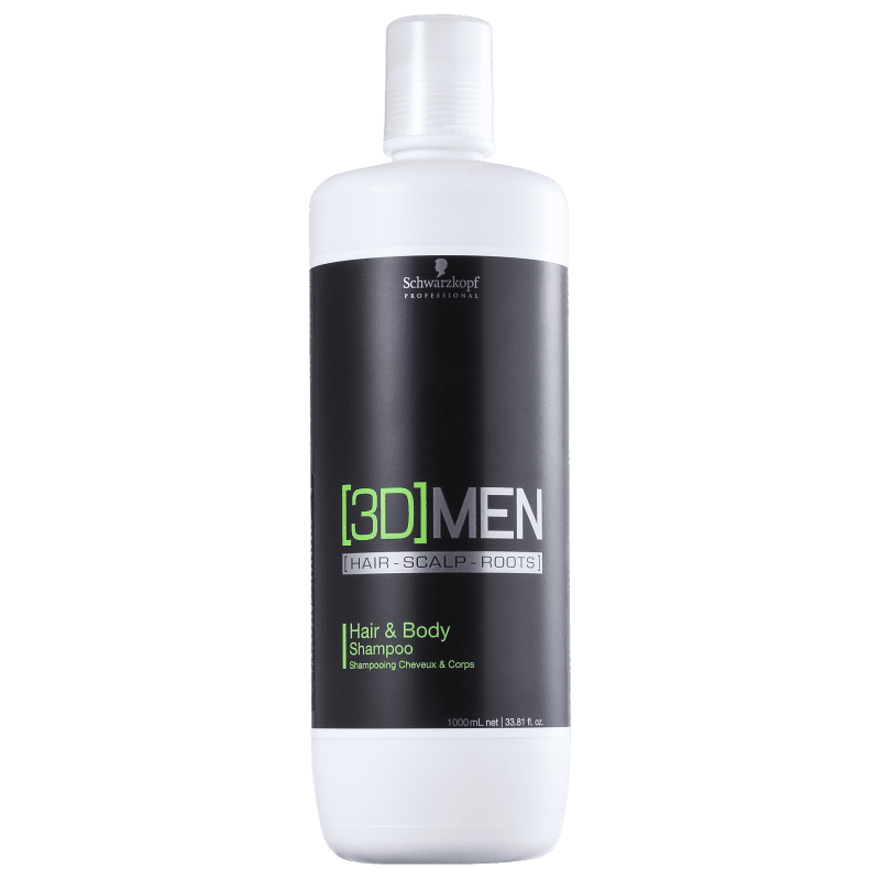 Schwarzkopf Professional 3DMension Hair & Body - Shampoo 1000ml