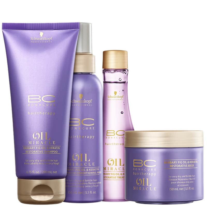 Kit Schwarzkopf Professional BC Bonacure Oil Miracle Barbary Fig (4 Produtos)