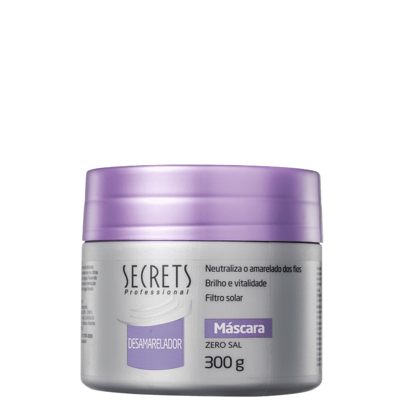 Secrets Professional Desamarelador - Máscara Capilar 300g