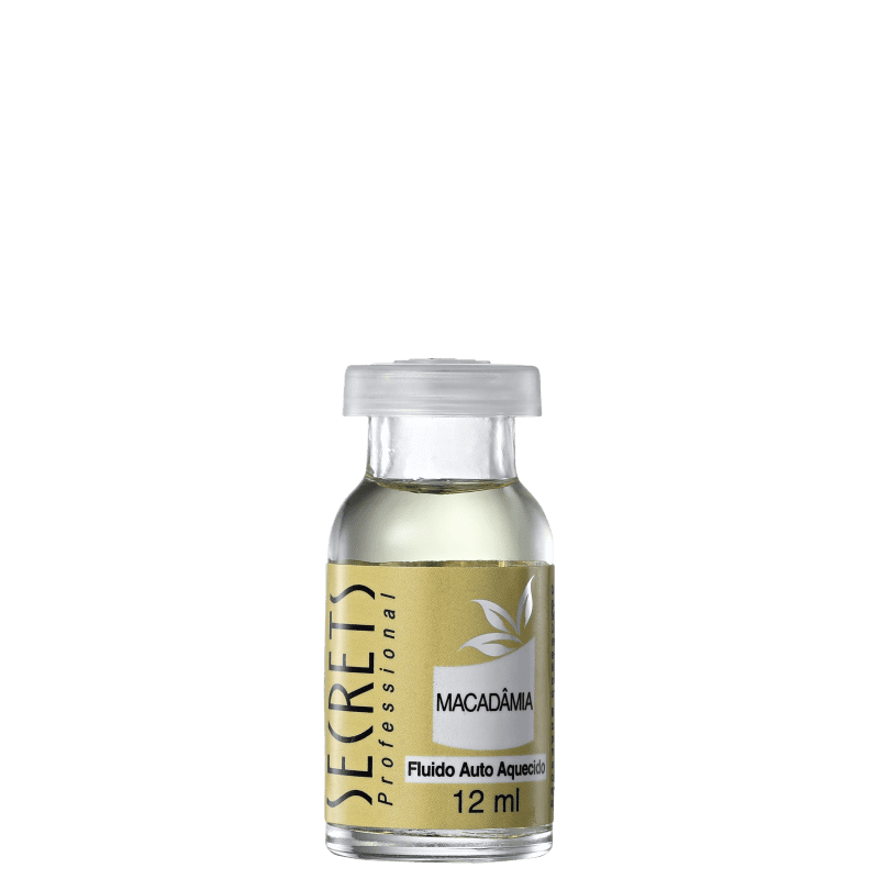 Secrets Professional Fluido Auto Aquecido Macadâmia - Ampola de Nutrição 12ml