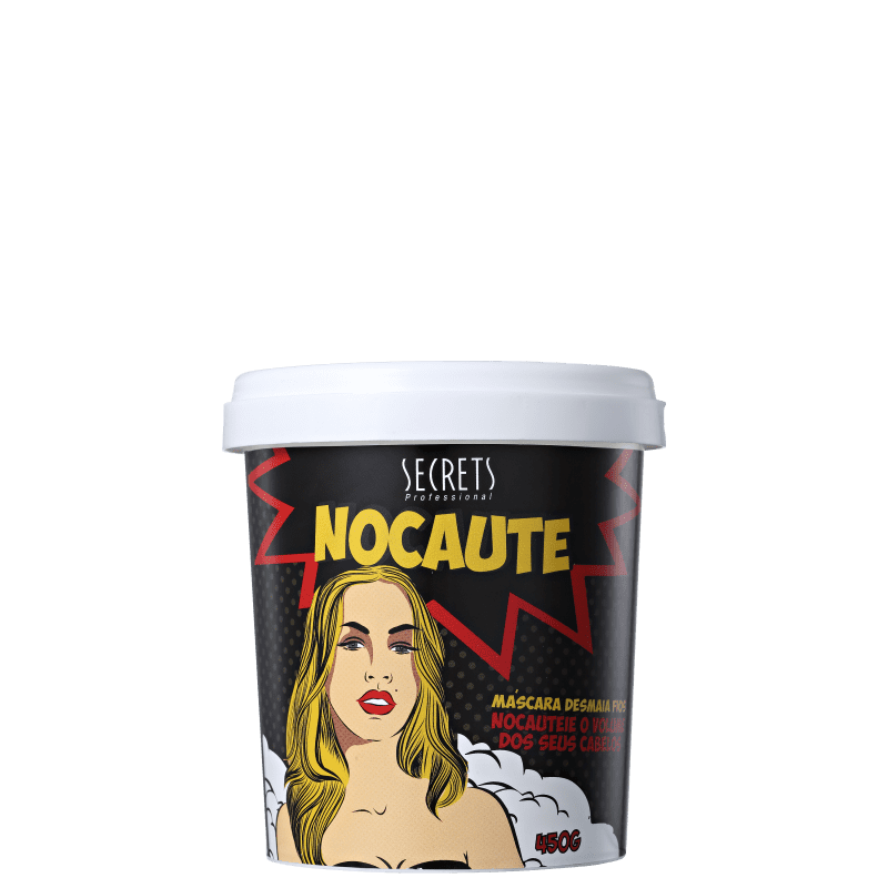 Secrets Professional Nocaute Desmaia Fios - Máscara Capilar 450g