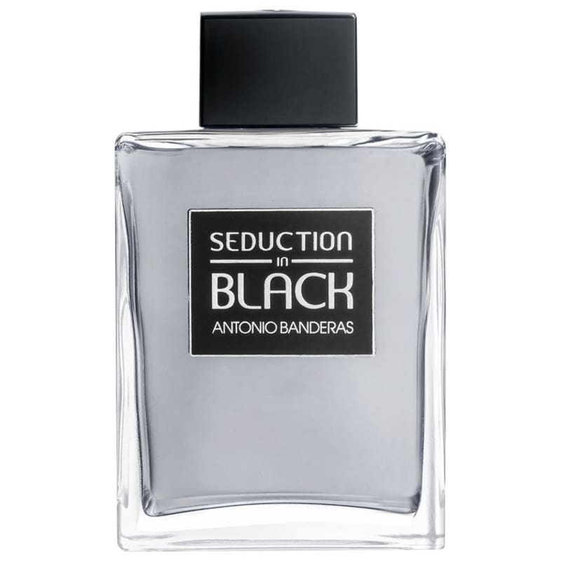 Seduction in Black Antonio Banderas Eau de Toilette - Perfume Masculino 200ml