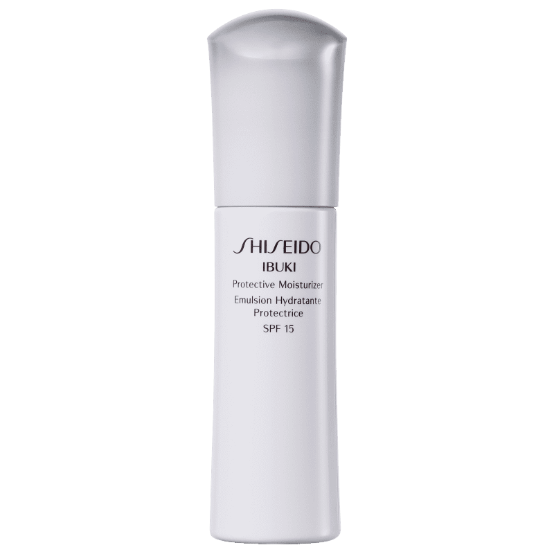 Shiseido Ibuki Protective Moisturizer FPS 15 - Emulsão Hidratante Facial 75ml