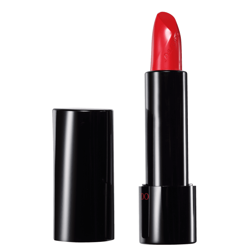 Shiseido Rouge Rouge RD312 Poppy Vermelho - Batom Cremoso 4g