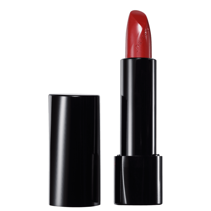 Shiseido Rouge Rouge RD502 Real Ruby Vermelho - Batom Cremoso 4g