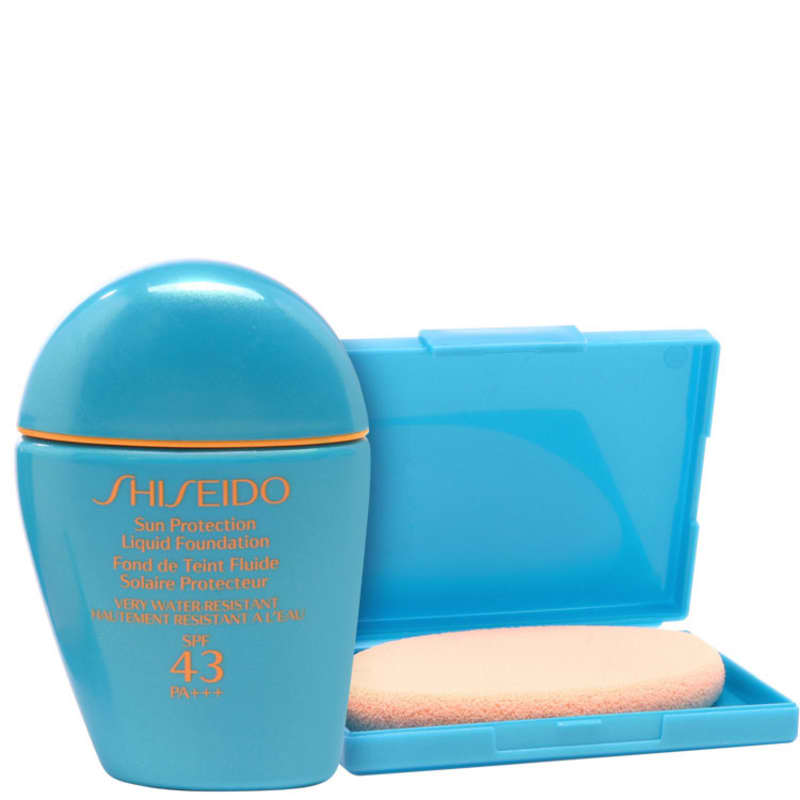 Shiseido Sun Protection Liquid Foundation N Fps 43 Medium Beige - Base Com Proteção Solar 50