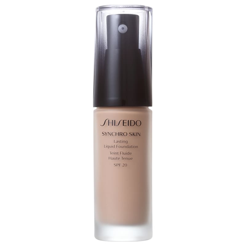 Shiseido Synchro Skin Lasting Liquid Foundation FPS 20 R3 Rose 3 - Base Líquida 30ml