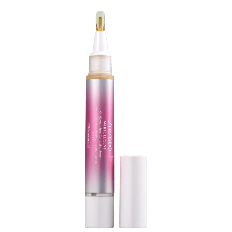 Shiseido White Lucent Onmakeup Spot Correcting Sérum FPS 25 Natural - Corretivo Iluminador 4ml