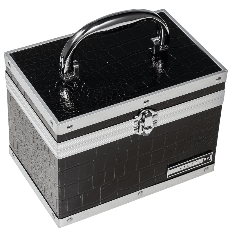 Studio KV BC-316 Preta Pequena - Maleta de Maquiagem