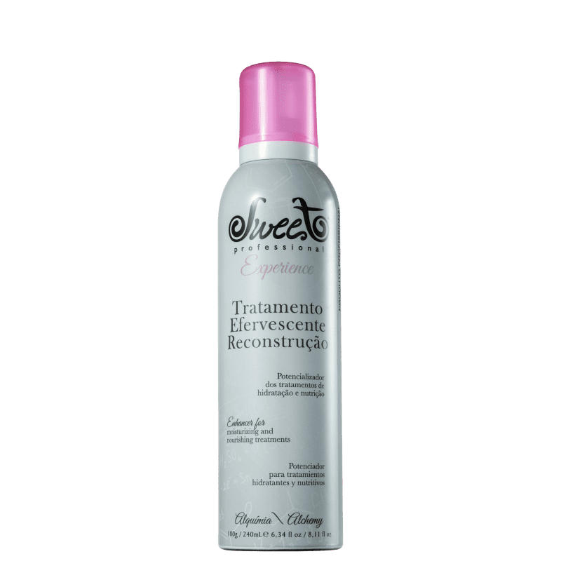 Sweet Hair Experience Efervescente Reconstrução - Tratamento Capilar 240ml