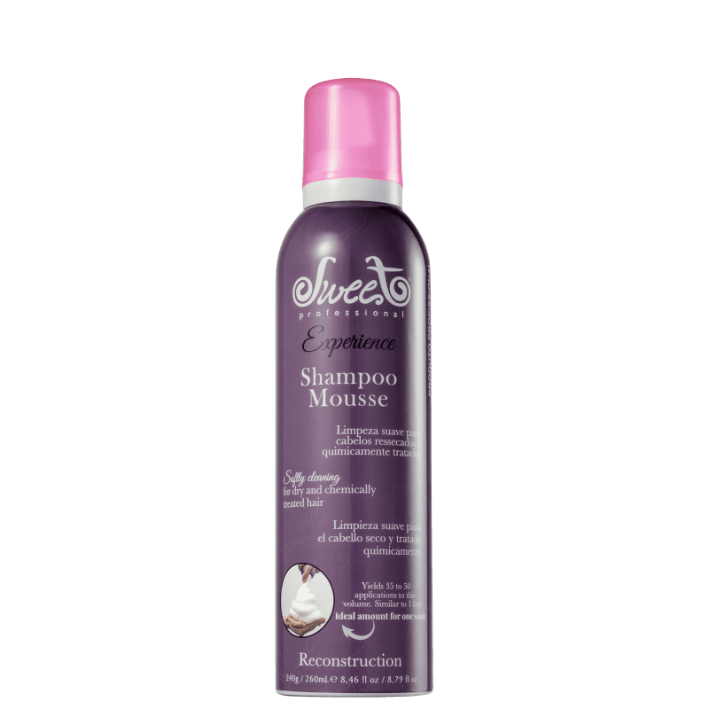 Sweet Hair Experience Mousse Reconstruction - Shampoo 260ml
