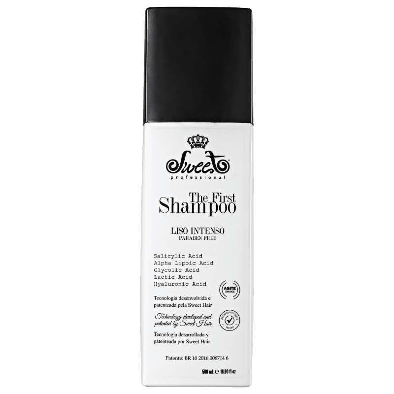 Sweet Hair The First Liso Intenso - Shampoo Alisante 500ml