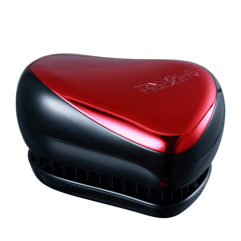 Tangle Teezer Compact Styler Neon Red Crhome - Escova de Cabelo