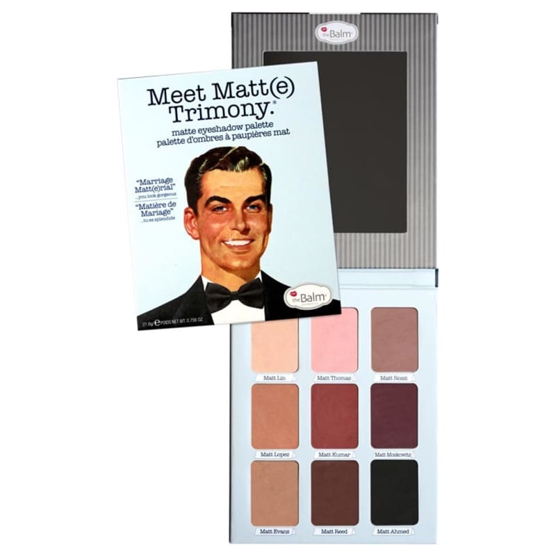 the Balm Meet Matte Trimony - Paleta de Sombras 21,6g