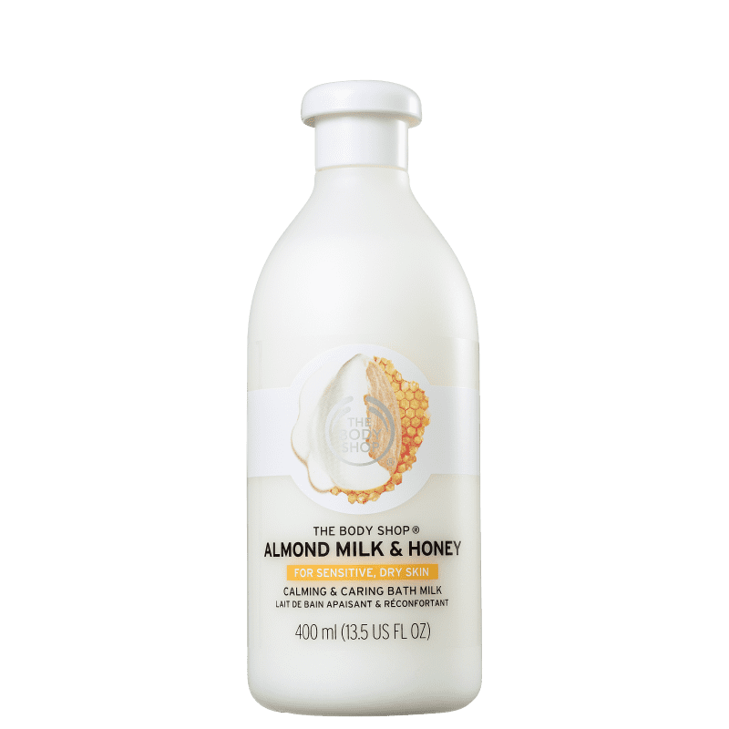 The Body Shop Almond Milk & Honey Bath Milk - Espuma de Limpeza 400ml