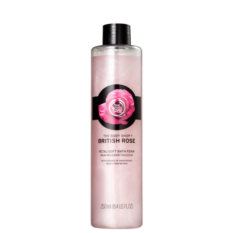 The Body Shop British Rose Petal-Soft - Espuma de Banho 250ml