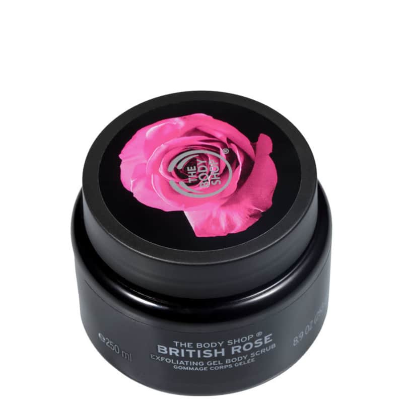 The Body Shop British Rose - Esfoliante Corporal 250ml