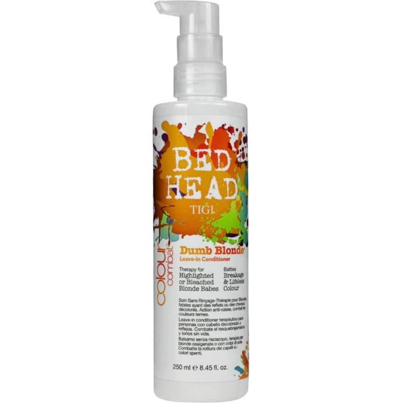 Tigi Bed Head Small Talk Finalizador Resenha Tigi Bed Head Colour Dumb Blonde Leave In Conditioner